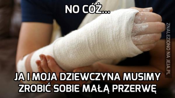 Ten związek potrzebuje odpoczynku