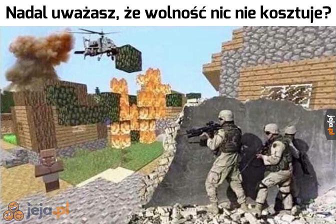 Całe wioski płoną, żebyś Ty mógł przeglądać memy