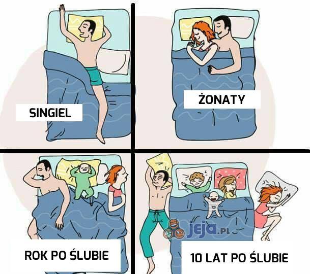 Wykopany z własnego łóżka
