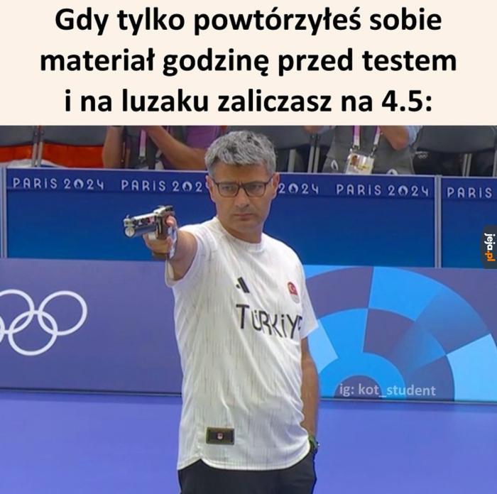 Ale farciarz ze mnie.