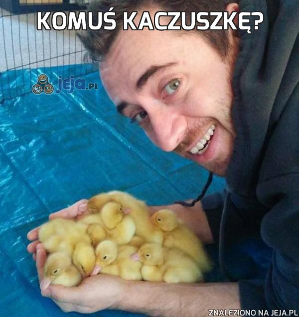 Komuś kaczuszkę?