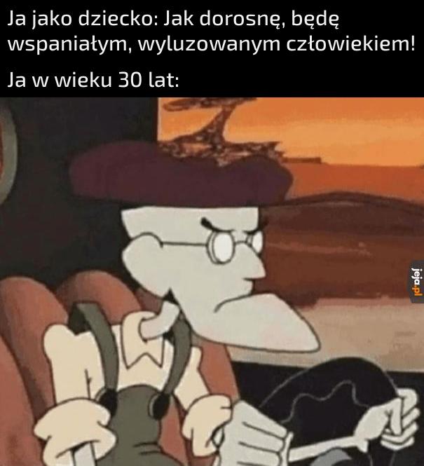 Głupi kundel, ja się niby boję?!