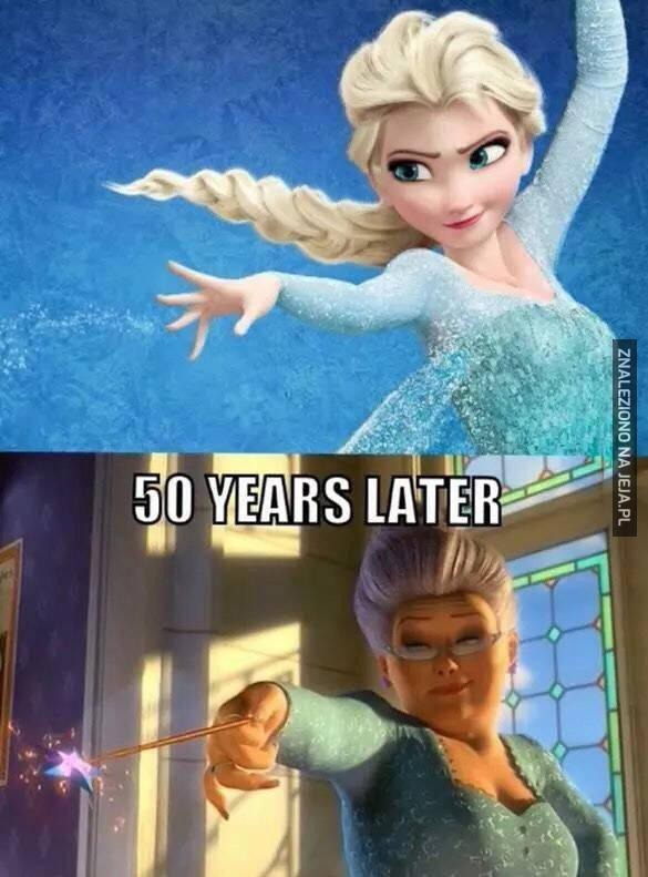 Elsa, aleś wyrosła...