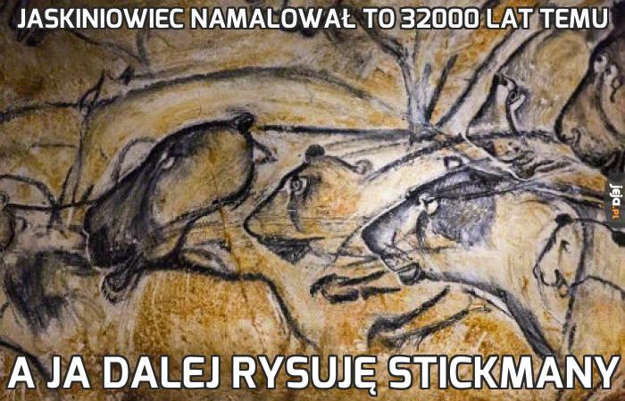 Jaskiniowiec namalował to 32000 lat temu