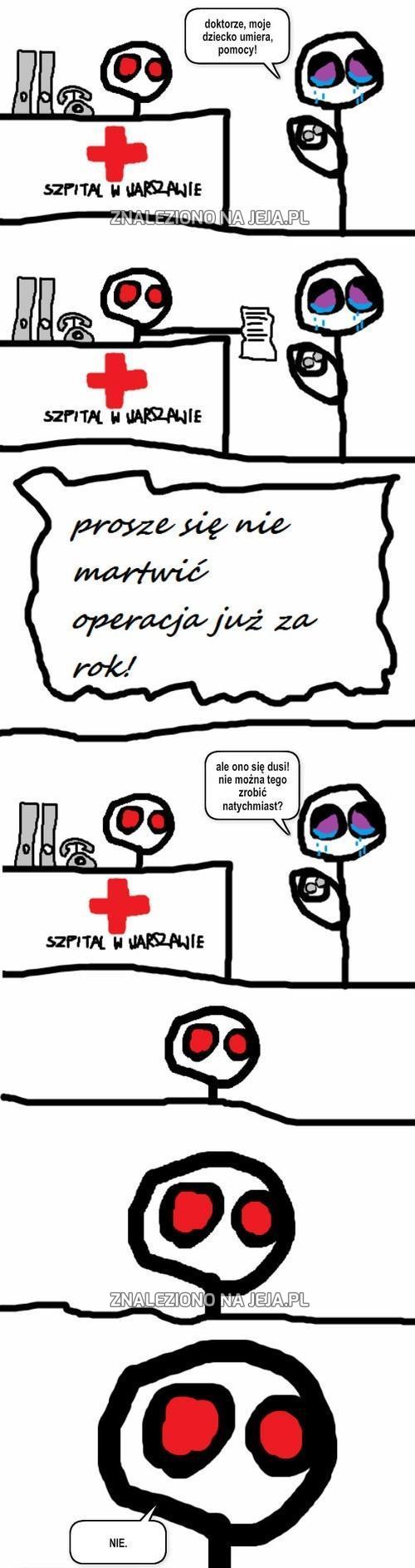 Polska służba zdrowia...