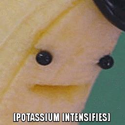 Kiedy z głodu zjesz banana razem z czarną końcówką