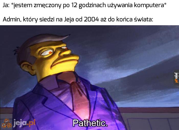 Jak admin tyle wytrzymuje? / Czasem sadzam kota na zmianę, żeby się zdrzemnąć