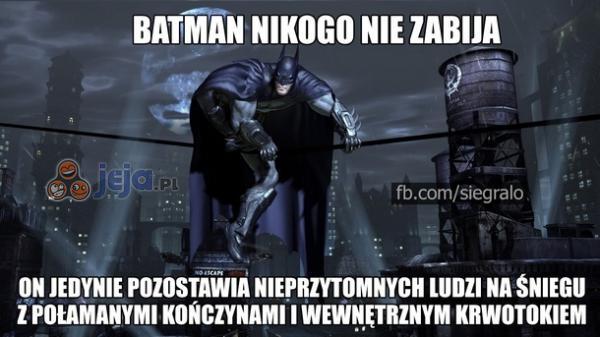 Logika gier z Batmanem