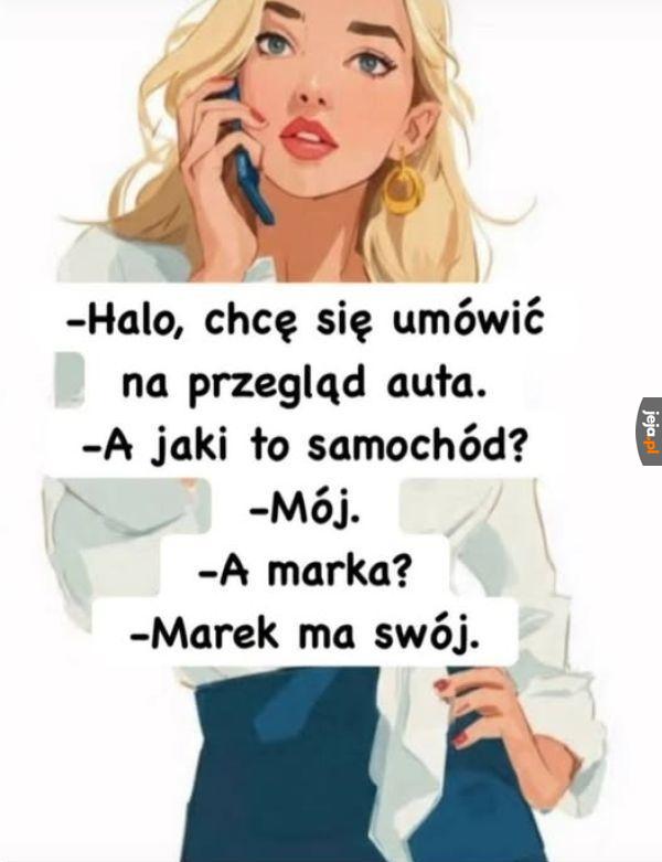 A jaki ma Marek?