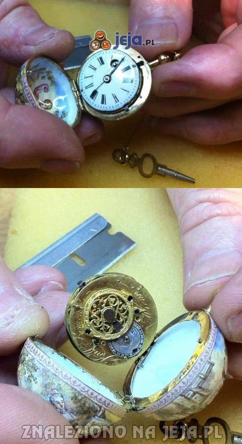 Zegarek kieszonkowy z 1620 roku