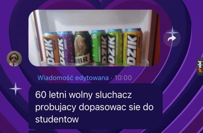 Próbuje się dopasować
