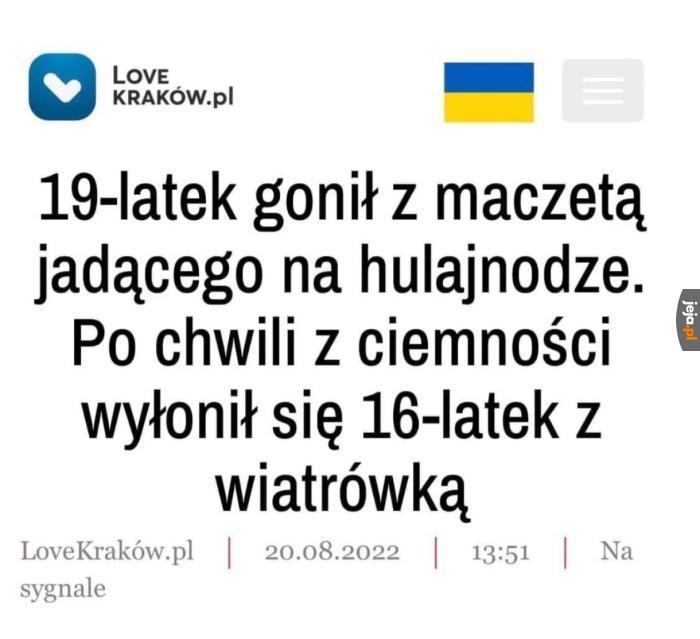 W dzisiejszym odcinku KRAKOWA