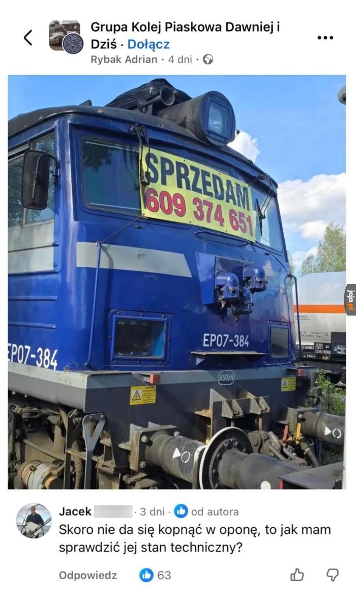 Kto chce pociąg?