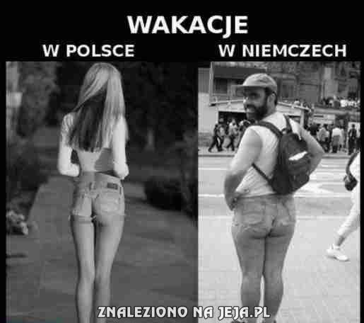 Wakacje Polska vs. Niemcy