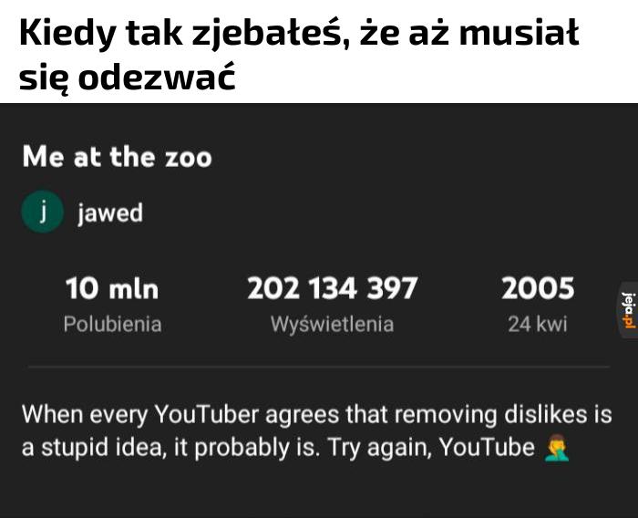 No kiepsko, YouTube