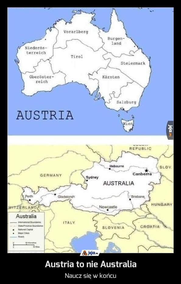 Austria to nie Australia
