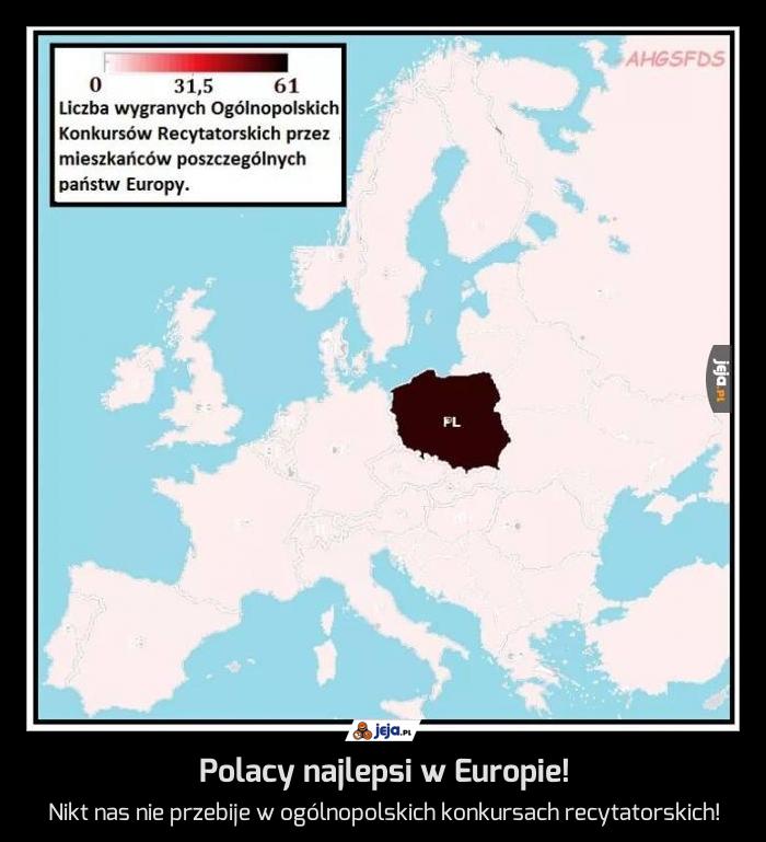 Polacy najlepsi w Europie!