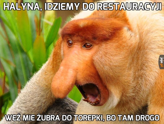 Janusz w restauracji