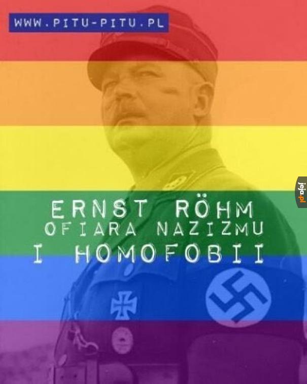 Z okazji kończącego się czerwca i 92. rocznicy Nocy Długich Noży 30 czerwca 1934 roku.