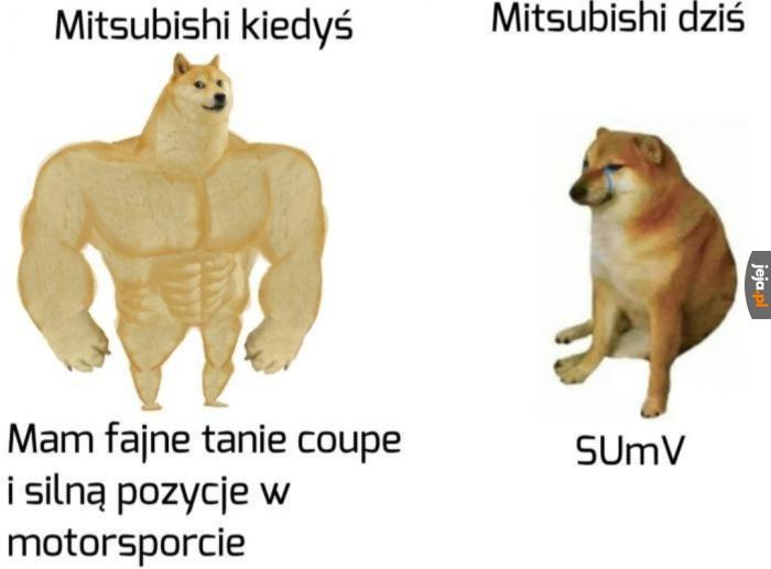 Podobnie trochę jak Lancia