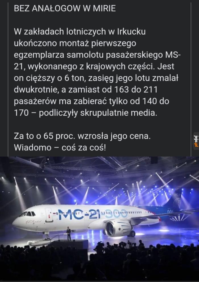 Mateczka Rossija nadal imponuje