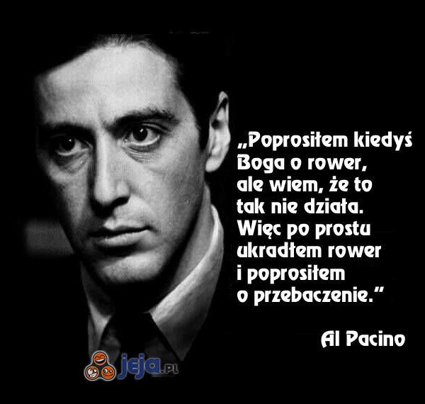 Świetny cytat Ala Pacino