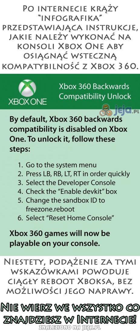 Hackowanie Xbox One