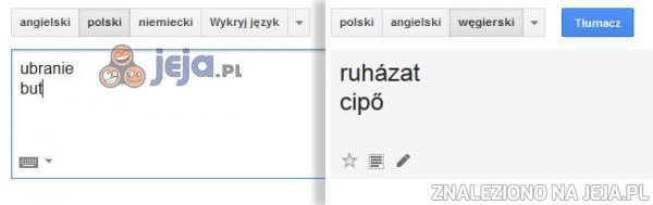 Węgierski to piękny język...