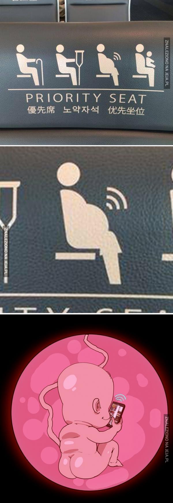 Miejsce dla matki z Wi-Fi w brzuchu