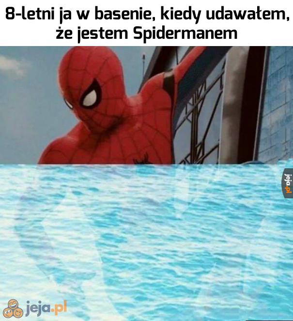 Jak prawdziwy pająk!