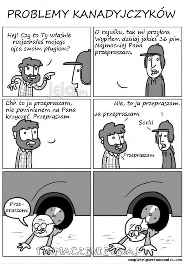 Problemy Kanadyjczyków