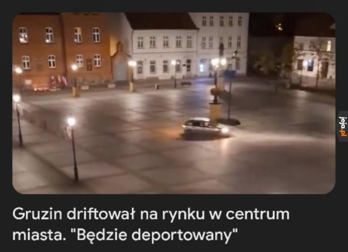 Za driftowanie będzie deportowanie