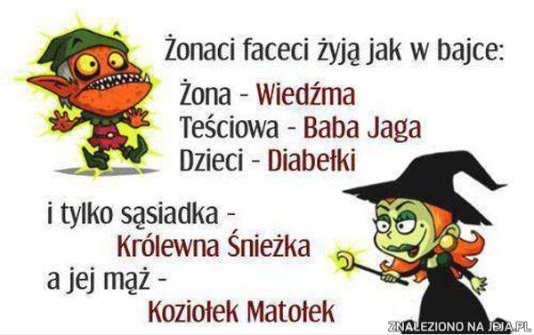 Żonaci faceci żyją jak w bajce!