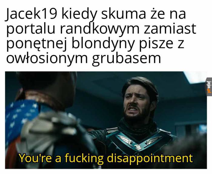 Jacek liczył na coś więcej