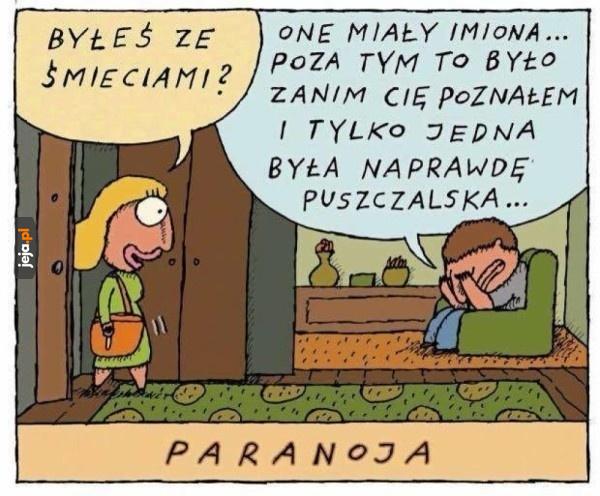 Paranoja w związku