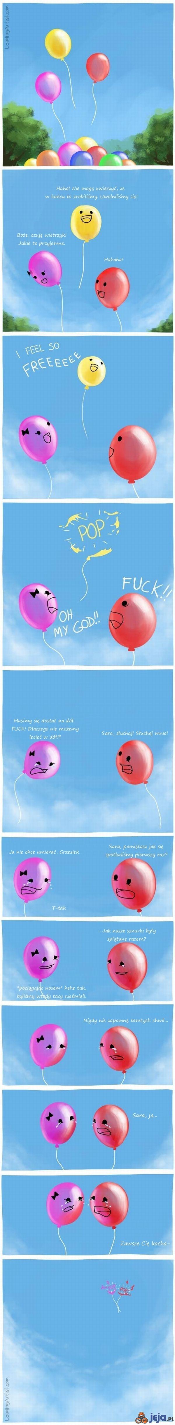 Uwolnione balony