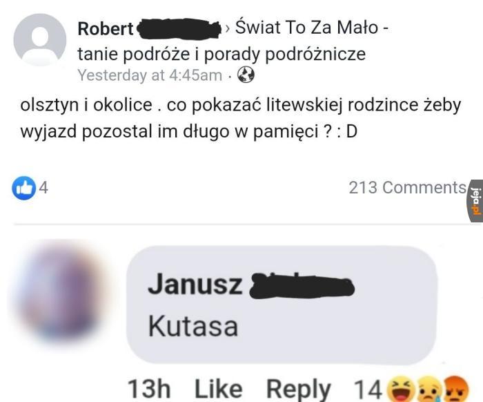Janusz, weź...