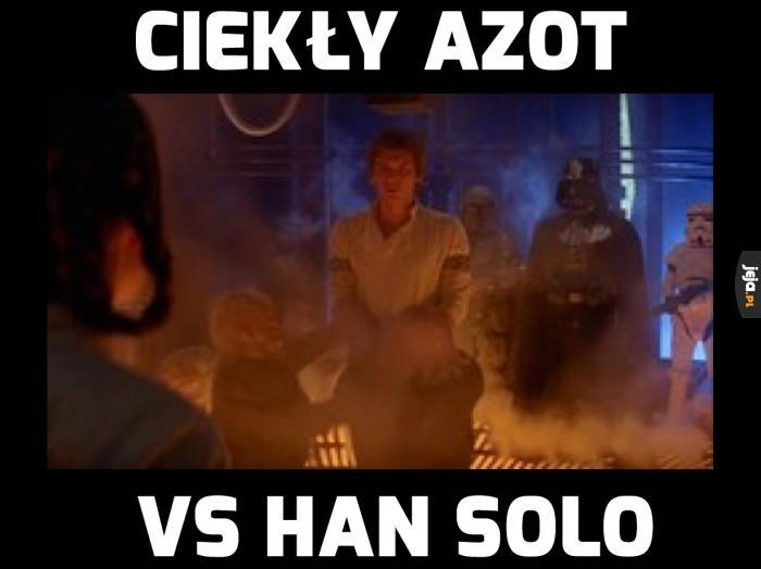 Ciekły azot vs Han solo
