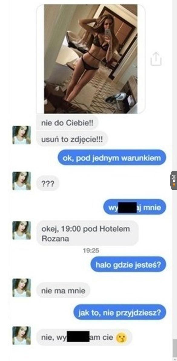 Sam o to prosił