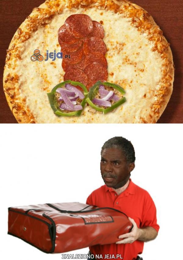 Cóż za smakowita pizza!