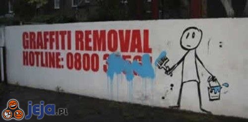 Usuwanie graffiti