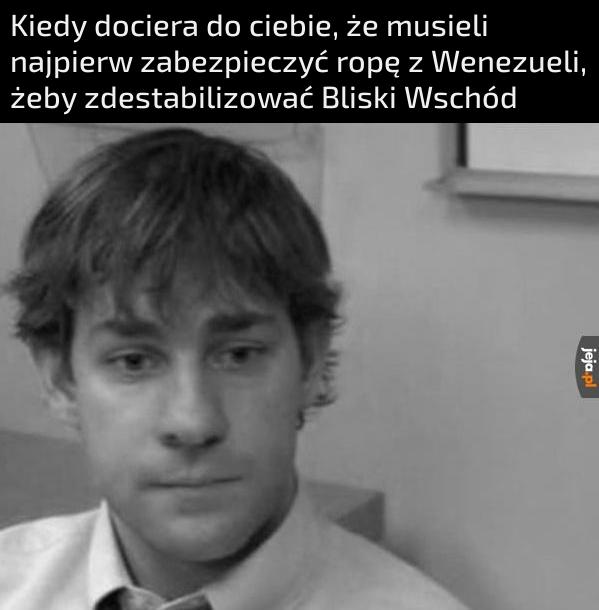 W sumie dziwne określenie, tak jakby wcześniej był stabilny