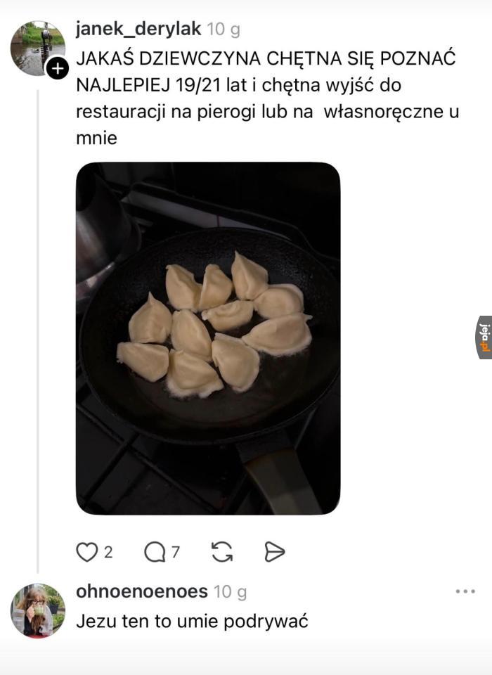 Pewnie lepszy podryw niż się zdaje