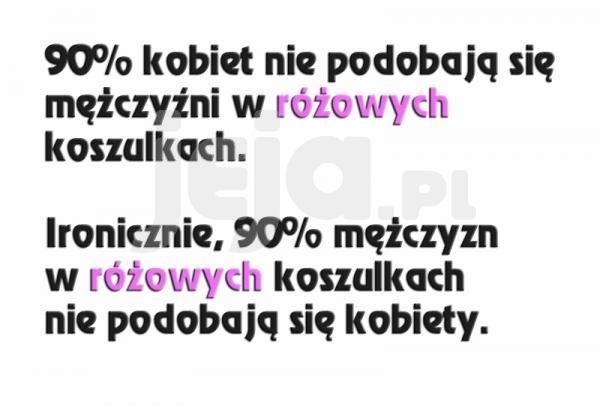 Różowe koszulki i ironia losu