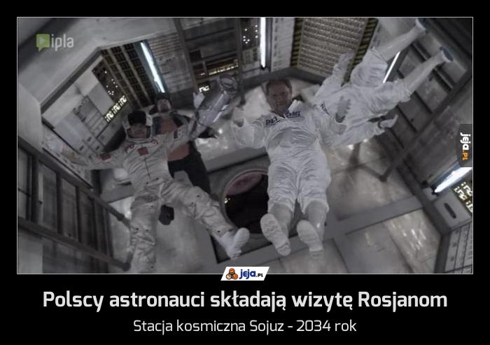 Polscy astronauci składają wizytę Rosjanom