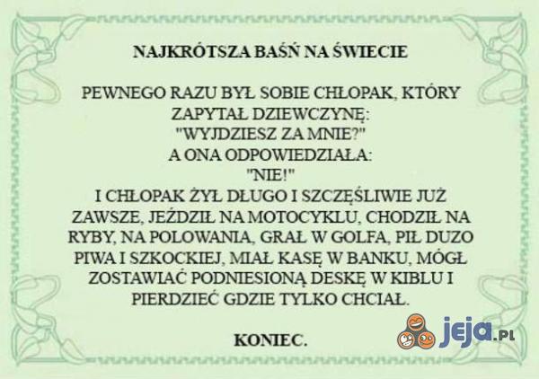 Najktótsza baśń na świecie