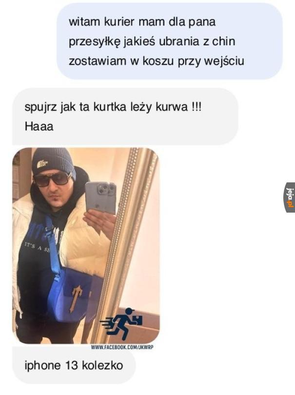 Nie bardzo wiem jak mam na to zareagować