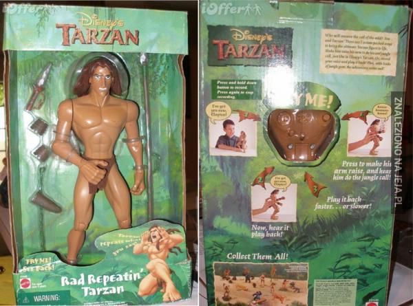 Tarzan co ty...