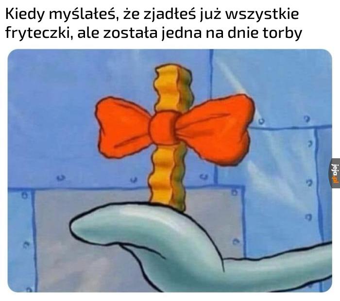 Wszechświat się do mnie uśmiechnął