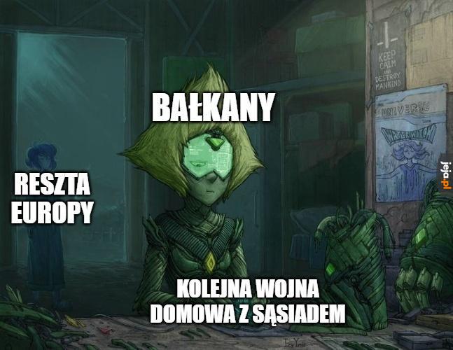 Zawsze to był tygiel, nie zdziwię się, że i tym razem coś się tam stanie współcześnie